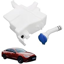 XQSMWF Windshield Washer Reservoir Compatible with Hyundai Sonata 1.6L 2.0L 2.5L 2020-2024 98610L0000 98610-L1000 Wiper Washer Windshield Reservoir