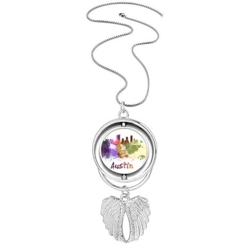 Collier pendentif ailes d'ange Austin Amecity, un cadeau symbolique et chargé d'émotion