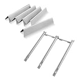 Grill Replacement Parts 7636 for Weber Spirit, 7636 Grill Parts 15.3 Inch Flavorizer Bars with 69787 Burner for Weber Spirit I & II 300 Series, Spirit E310 E320 E330 S310 S320 S330