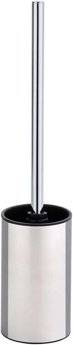 WENKO 21694100 Toilet Brush Detroit - Stainless Steel, 8.9 x 41.5 x 8.9 cm, Satinised