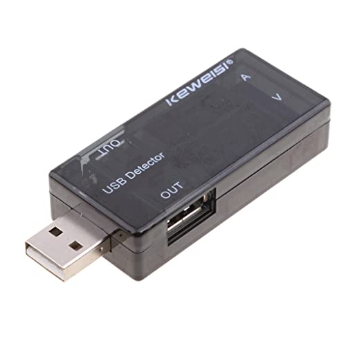 Capacidade de Corrente Amperímetro Voltímetro USB LCD