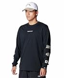 UA HEAVYWEIGHT GRAPHIC LONG SLEEVE T-SHIRT 6012640(001) ブラック L