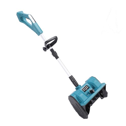 Bürstenlose Akku-Schneeschaufel, 21 V Batteriebetriebene Elektrische Schneekehrmaschine mit Ausziehbarem Stab für BL1820 BL1830 BL1840 BL1850 BL1860