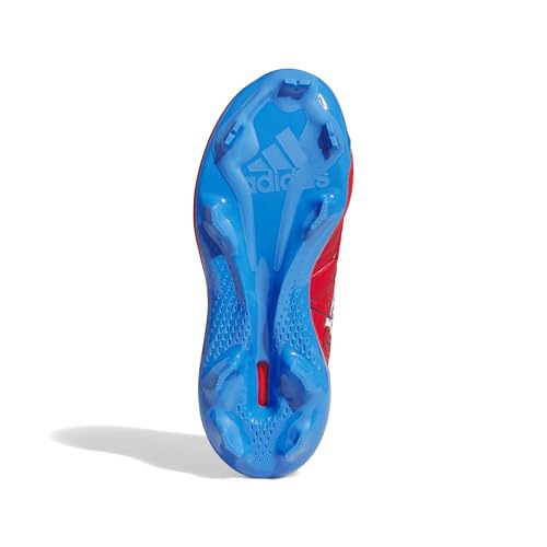 adidas Boys Adizero Electric 2.0 TPU Sm, Vivid Red/White, 1.5 by adidas - Image 3