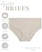 Danskin Girls Underwear Hipster Briefs - 5 Pack Comfort Stretch Breathable Cotton Underwear Hipster Panties for Girls (4-12), Size 7-8, Grey Heather/Sand/Pink/Grey/Deep Purple