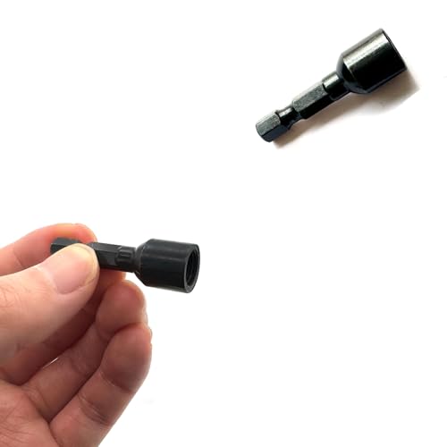 Image of 3 /8 inch-16 Hanger Bolt Driver Double Headed Wood Screws Fully All Threaded Rod Threaded Insert Hexagon Head Drill Driver Bits