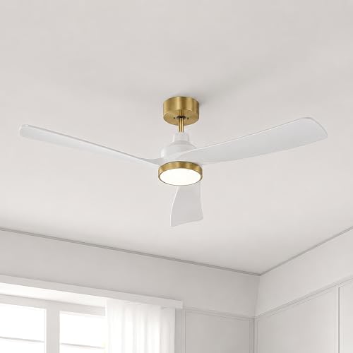 GREENEVER 52 Inch Ceiling Fan with Lights, Remote, DC & High CFM by GREENEVER - Used condition - US$129.91