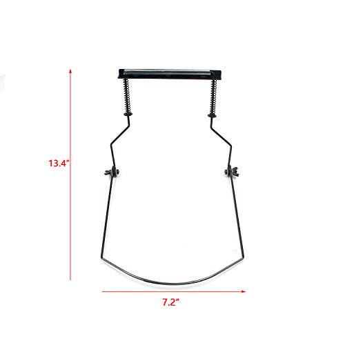 Bitray Harmonica Holder, 10 Hold Harmonica Holder Harmonica Bracket Adjustable Hanging Neck Holder