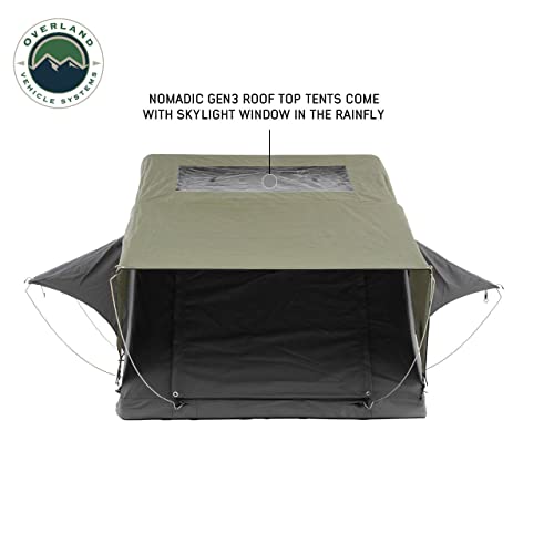 image for Overland Vehicle Systems Nomadic 2 Extended Roof Top Tent - Dark Gray 