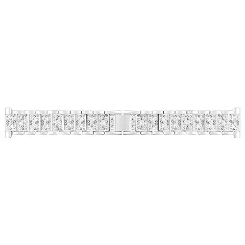 Correa compatible para reloj inteligente Kazunet 1.27'' metálica miniatura 5
