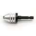 TEMO Keyless Chuck Adaptor 1/4" HEX SHANK to Conventional or MicroSize Drill bit