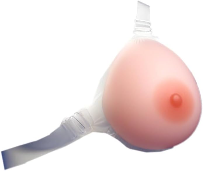 BIMEI Water Drop Single Shoulder Silicone Breast Prosthesis Mastectomy Pseudo Breast Bra Enhancer
