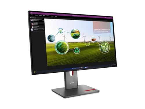 Image of P27Q 27 QHD 2560x1440 IPS Display, Antiglare, 16:9 Extreme Mode 4 ms Response time Up to 120Hz Refresh Rate 99 sRGB, 99 BT.709, 98 DCIP3, 10bit 5 to +23.5 tilt, Left Right 45 Swivel, 90 to +90 Pivot