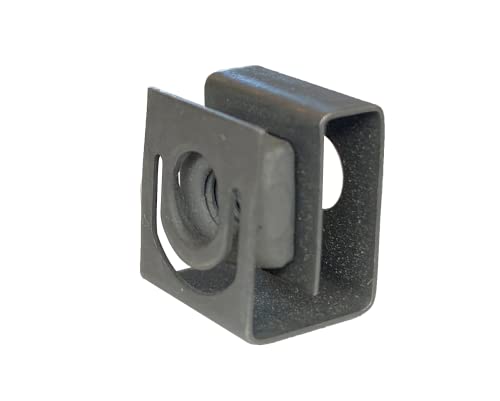 Rackgold® Black 10-32 Slide-On Cage Nuts 25 Pack Usa Made #TOP2