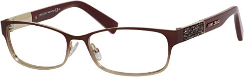 Jimmy Choo Jimmy Choo 124 0VUS Semi Matte Red Eyeglasses