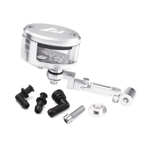 Bocal liquide de frein moto étanche en alu argent pour YZF R1s