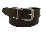 Levi's Boys' Big Kids Belt - School Casual for Jeans with Reversible Strap, Brown/Black Eagle, Large