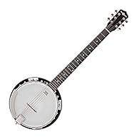 DESIGN AND PLAYABILITY: tuned and strung like a standard guitar, this instrument allows guitarists to achieve authentic banjo tones without learning new techniques. HIGH-QUALITY CONSTRUCTION: Crafted from mahogany body and resonator providing rich an...