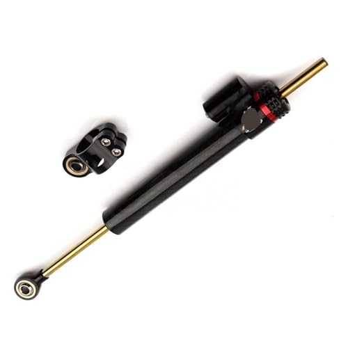 Amortisseur direction moto réglable stabilisateur de direction 342 mm noir
