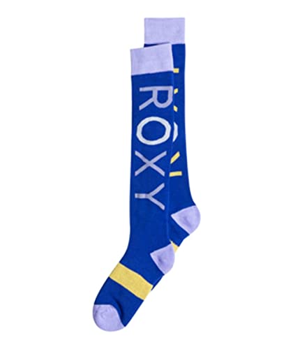 Roxy Women's Misty Snow Socks, Medium/Large, Bluing