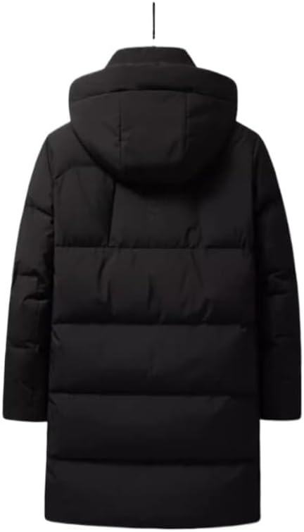 Youth Casual Fashion Coat Down Jacket In The Long Men's Winter Hat Money Is Thickened To Keep Warm