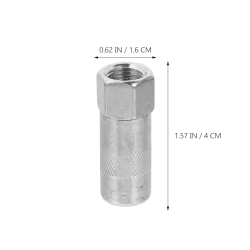 Jecompris 10 StüCk 4 Kieferfettnippel Backen-Schmiernippel Ersatzteil FettsprüHkupplung Aus Eisenstahl FüR Einfache Installation Und Demontage