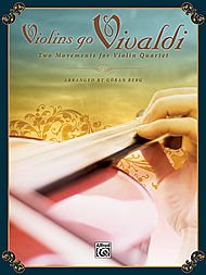 Alfred Violins Go Vivaldi: Two Movements for Violin Quartet      Sheet music