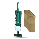 PIESSEONLINE Aspirapolvere VK122 Potente e Silenzioso -RIGENERATO- 20kPa, ASPIRAPOLVERE IMMORTALE, Leggero e Compatto, Basso Consumo, Ideale Per TUTTI I Pavimenti + 2 Anni Di Sacchetti