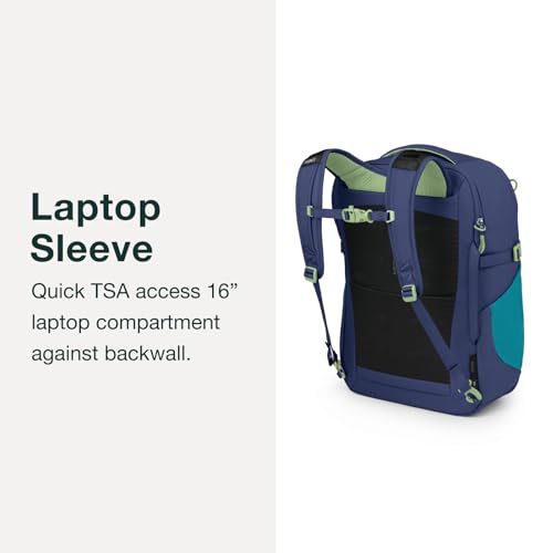 Osprey Daylite 35L Travel Pack, Blue Spikemoss/Alkaline by Osprey - Image 3