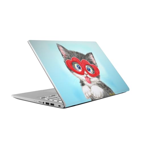 Skin vinyle chaton ASUS Vivobook 14 pour styliser votre bureau