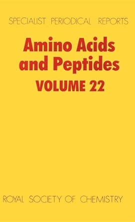 Amino Acids and Peptides: Volume 22 book cover