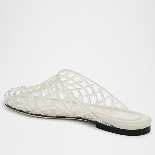 Molozoey Clear Jelly Shoes for Women Slip on Jelly Mesh Slides Comfortable Closed Toe Flats Sandals Summer Beach Slippers. by Molozoey - Used condition - Image 7