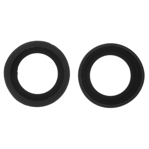 CAXUSD Microscope Protective Cover 2pcs Rubber Eyepiece Cups Scope Eye Cup Cover 32-35mm Easy to Install for Lab Use