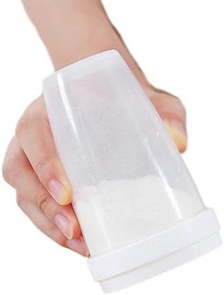 Innovative Flour Sprinkler Portable Flours Container Cocoas Powder Shaker Plastic Flour Dispenser Bottle For Home Baker Kitchen Gadget