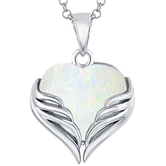 Style D - Silver & White Opal