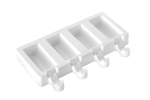 Silikomart Silicone Easy Cream Mini Ice Cream Bar Mold Set, Chic