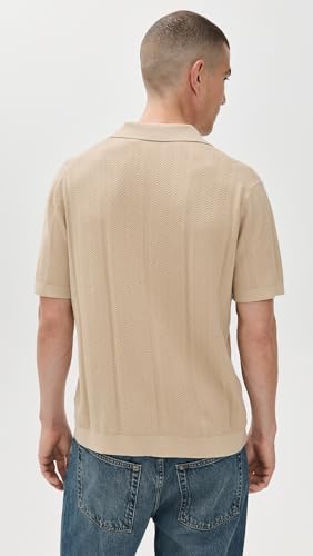 Theory Men's Camp Collar Shirt in Cotton Twist3