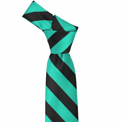 Image of tiemart Men's Striped Tie Standard Length