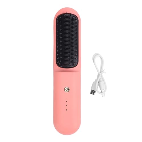 Cepillo alisador de cabello portátil recargable USB miniatura 5