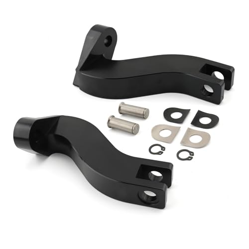Support de repose-pieds passager moto pour longs voyages en Electra Glide et Touring