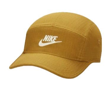 Nike Unisex Fly Hat Cap Mustard Gold White Strapback M-L