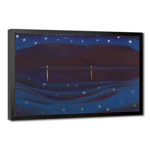 Toile Starlight Night Georgia O'Keeffe pour raviver un mur vide