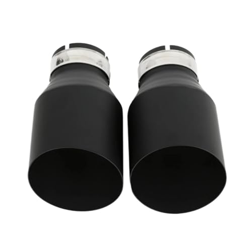 Tuyau d'échappement universel Golf MK7 embout de silencieux voiture noir mat 51mm