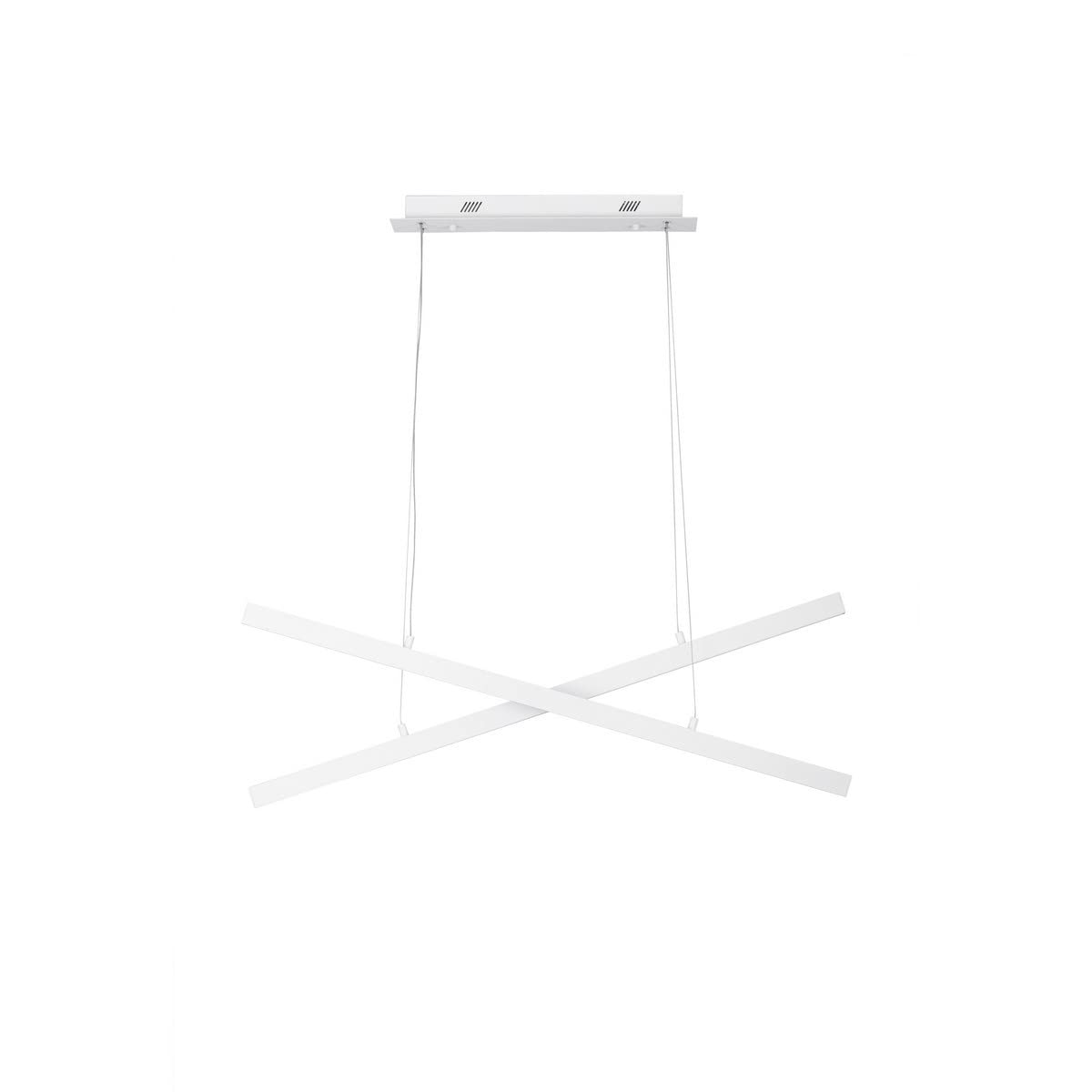 Merano Hamilton Integrated LED Pendant Ceiling Light Sandy White Aluminium LED 40W 230V 1427Lm 3000KI