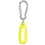 EEweca MiPhee Silicone Case for Go-Tcha with Keychain Carabiner, Yellow