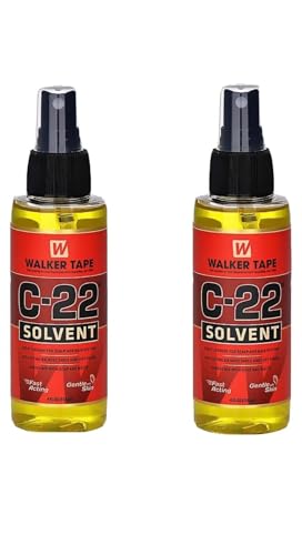 2 x C22 Citrus Solvent wig adhesive remover 118 ml