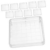 NAMOARLY 10stücke Petrischalen Mit Deckel Labor Petrischalen Für Zellgewebe-anwendungen Klare Mit Deckel Für Vielfältige Experimente