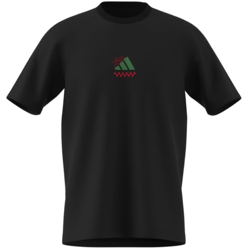 adidas Men's Lounge Pizza Graphic T-Shirt2