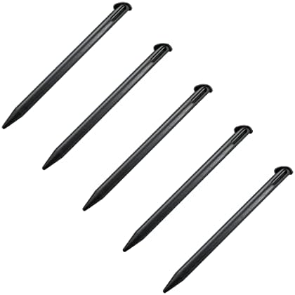 OCESTORE 5 Pcs Stylus Pens for New 3DS XL 2015 High Accuracy Sensitive Plastic Slot Pen Replacement for Touch Screen Black image 5
