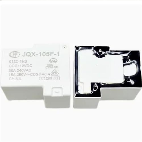 HF-JQX-105F-1 012D-1HS relais 12V DC 30A pour réparer carte de chauffage lot de 5